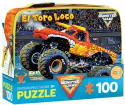 EUROGRAPHICS CASSE-TÊTE BOÎTE À LUNCH 100 PIÈCES - EL TORO LOCO MONSTER JAM #9100-5940 (1125)
